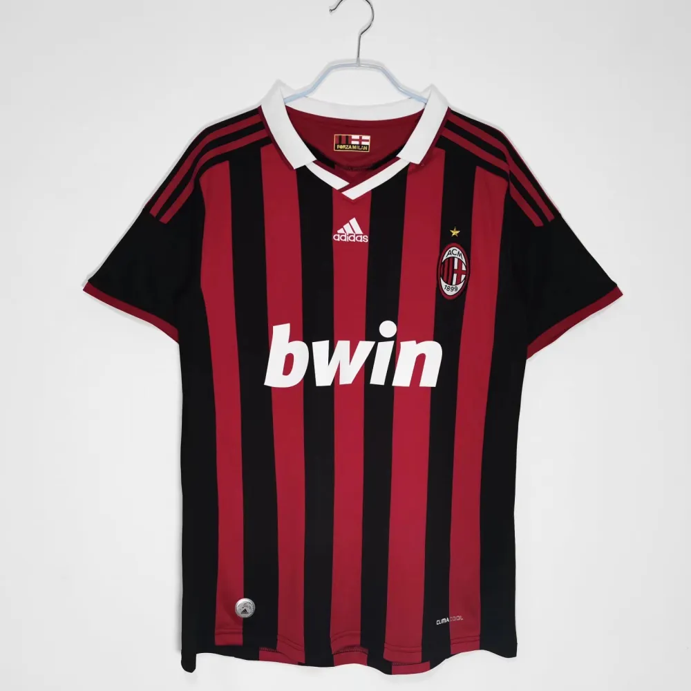 Best Reps Serie A 2009/10 AC Milan Home  Soccer Jersey