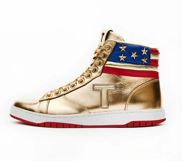 PK Presale: PK Donald Trump The Never Surrender High-Tops Sneakers（expected to ship on March 20）