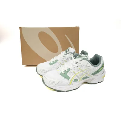 H12 Gallerv Department x Asics Gel-1130 Yellow, White, and Green,1201A256 02