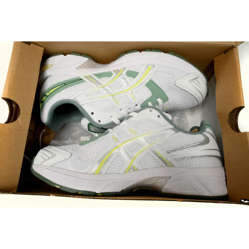 H12 Gallerv Department x Asics Gel-1130 Yellow, White, and Green,1201A256