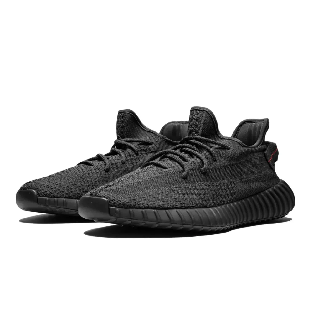 H12 Yeezy Boost 350 V2 Static Black (Reflective)，FY2903