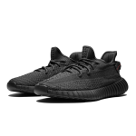 H12 Yeezy Boost 350 V2 Static Black (Reflective)，FY2903