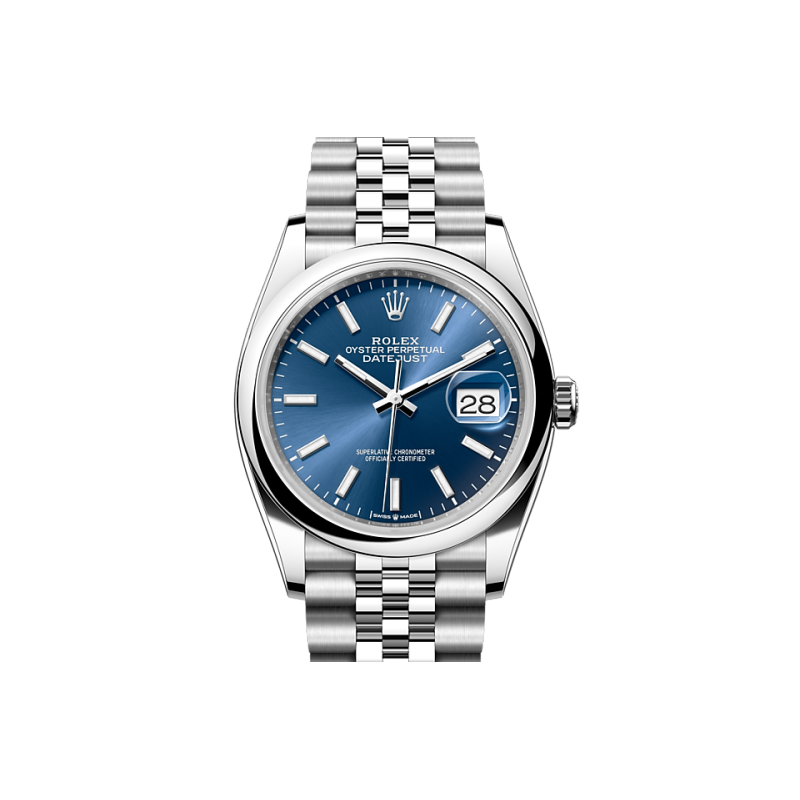 Rolex Datejust 36 Oyster-36 mm-Oystersteel and Reference 126200 m126200-0005 Watch