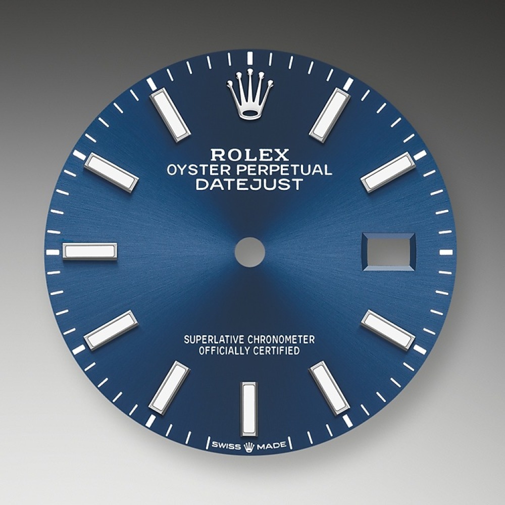 Rolex Datejust 36 Oyster-36 mm-Oystersteel and Reference 126200 m126200-0005 Watch