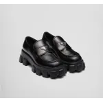 PK Pefectkicks Prada Monolith brushed leather loafers