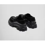 PK Pefectkicks Prada Monolith brushed leather loafers