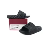 H12 Gucci Slippers Black