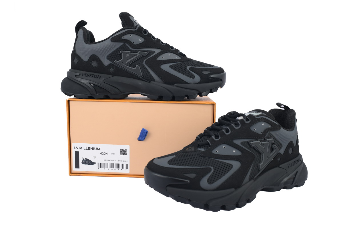 PK Louis Vuitton Run Tatic Black