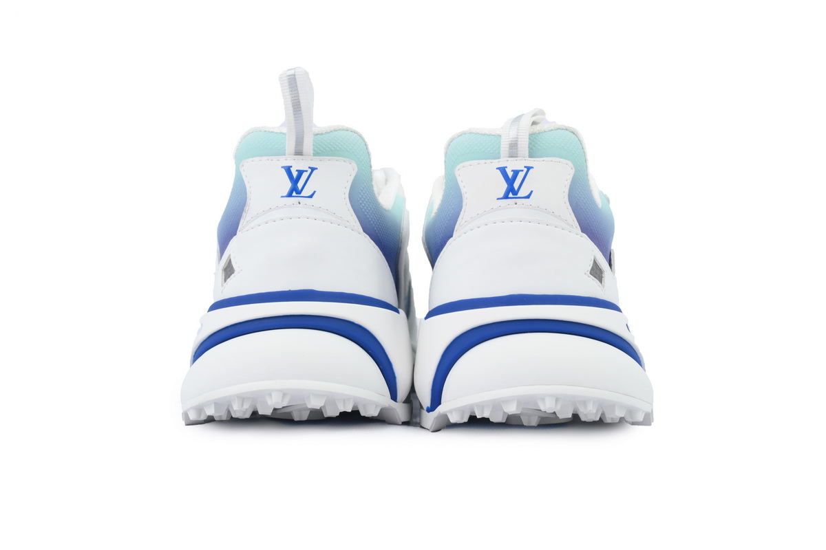 PK Louis Vuitton Run Tatic White Blue