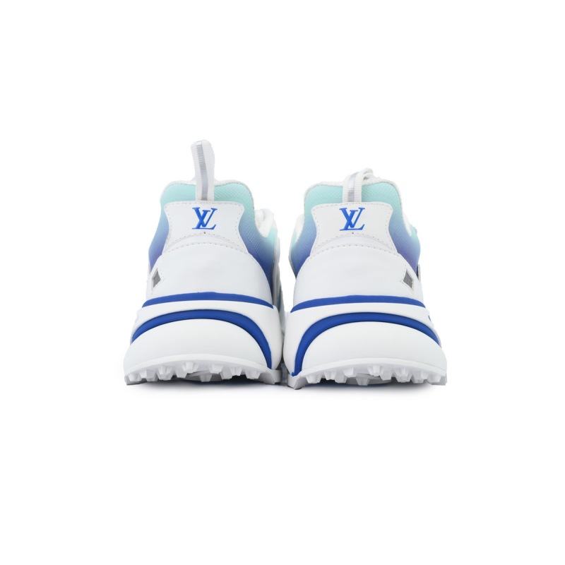 PK Louis Vuitton Run Tatic White Blue