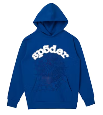 Sp5der Web Hoodie Dark blue