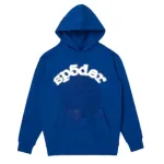 Sp5der Web Hoodie Dark blue