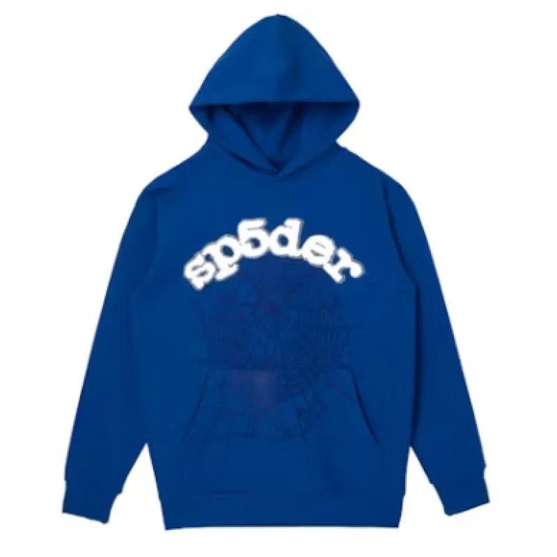 Sp5der Web Hoodie Dark blue