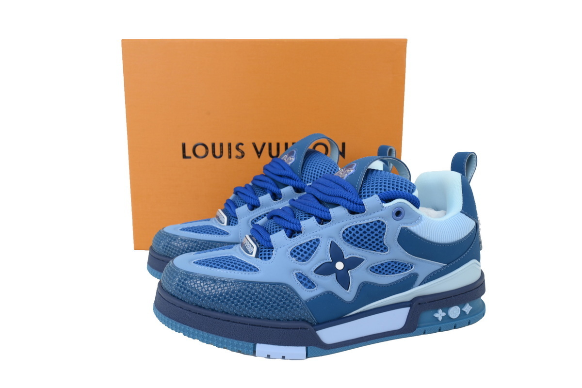 PK LOUIS VUITTON SKATE Full Blue