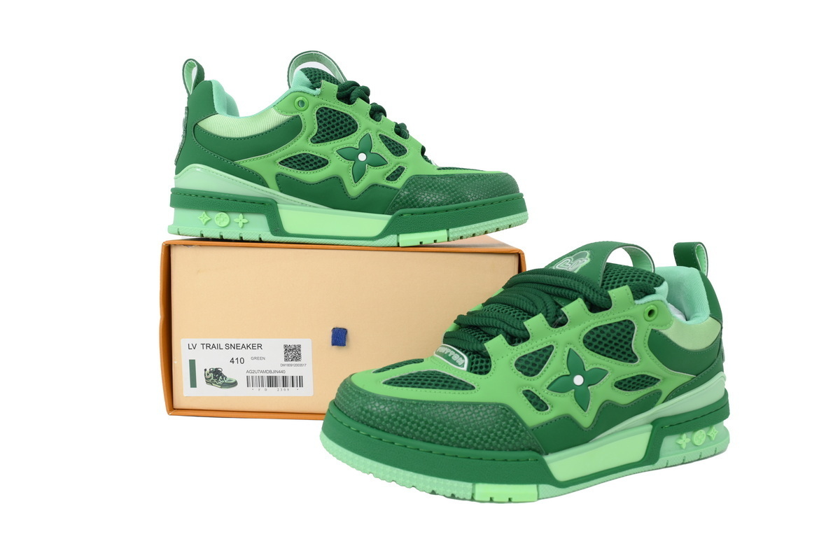 PK LOUIS VUITTON SKATE Full Green