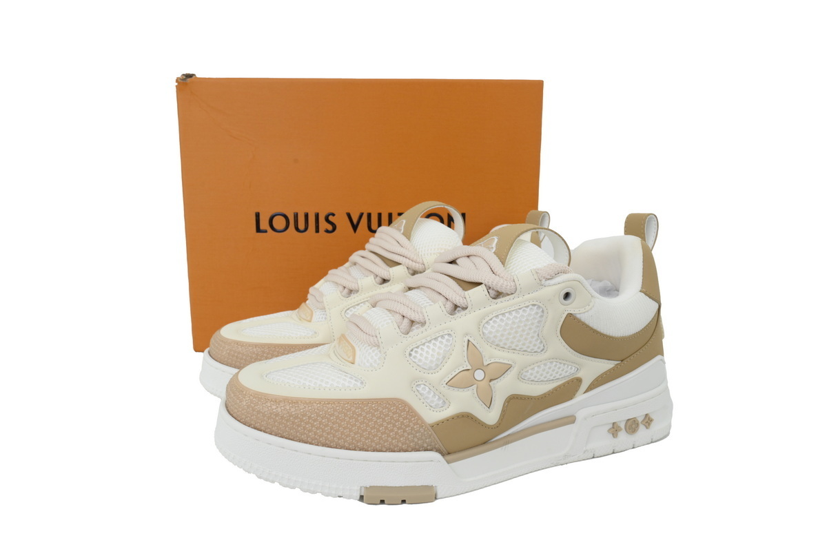 PK LOUIS VUITTON SKATE SK8 Apricot