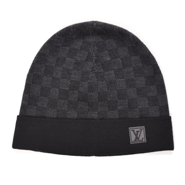 Louis Vuitton Wool Hat Beanie Black