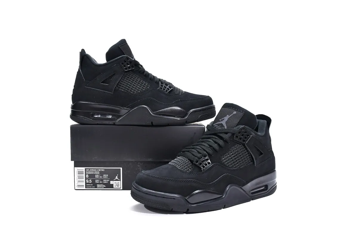 Jordan 4 Retro Black Cat