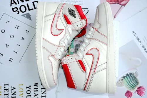 Jordan 1 Retro High Phantom Gym Red