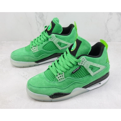 Air Jordan 4 Retro Emerald Green Black 02