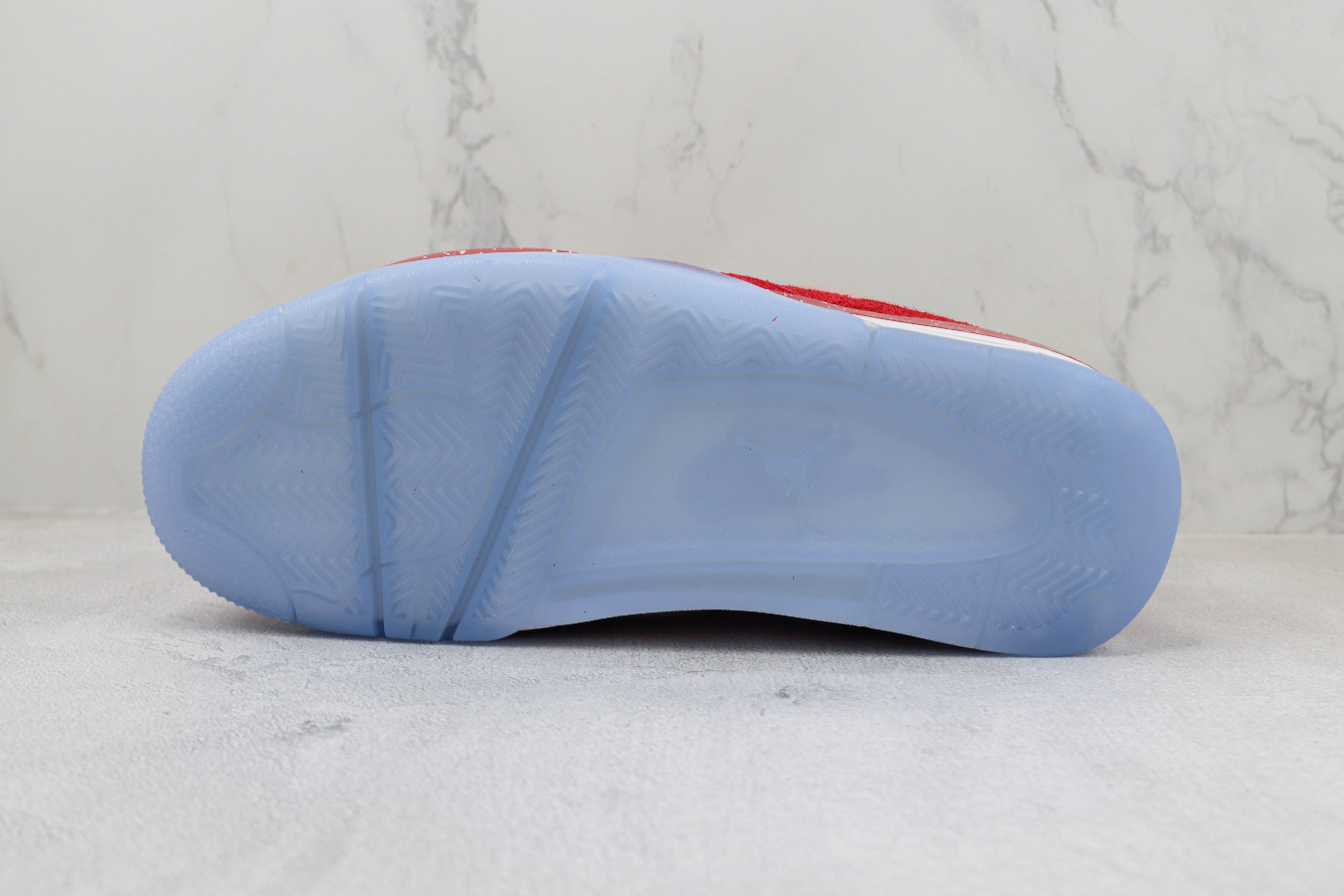 Air Jordan 4 Retro Wine red ink splashing