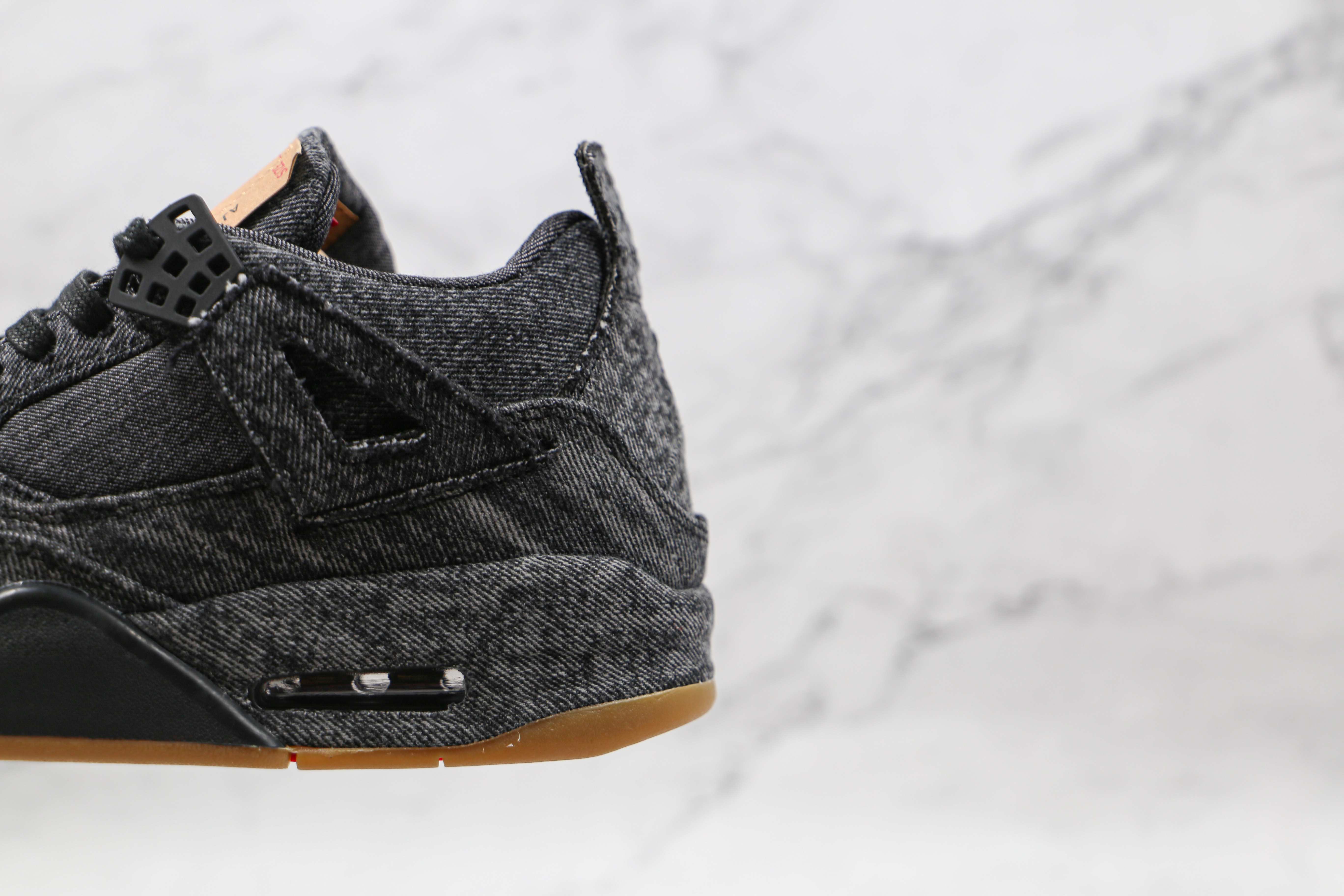 Levis x Air Jordan 4 Levi's Black