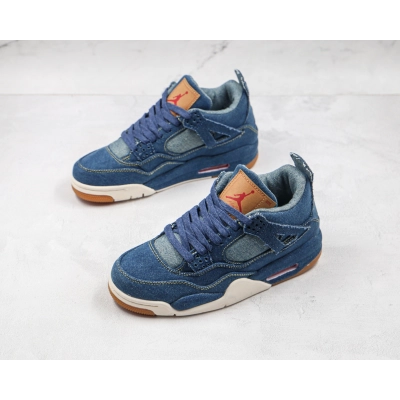 Levi’s x Air Jordan 4 Levi's Blue 02
