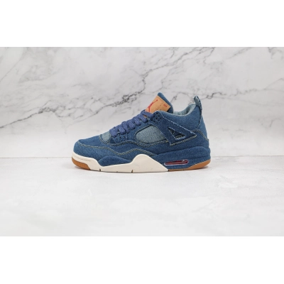 Levi’s x Air Jordan 4 Levi's Blue 01