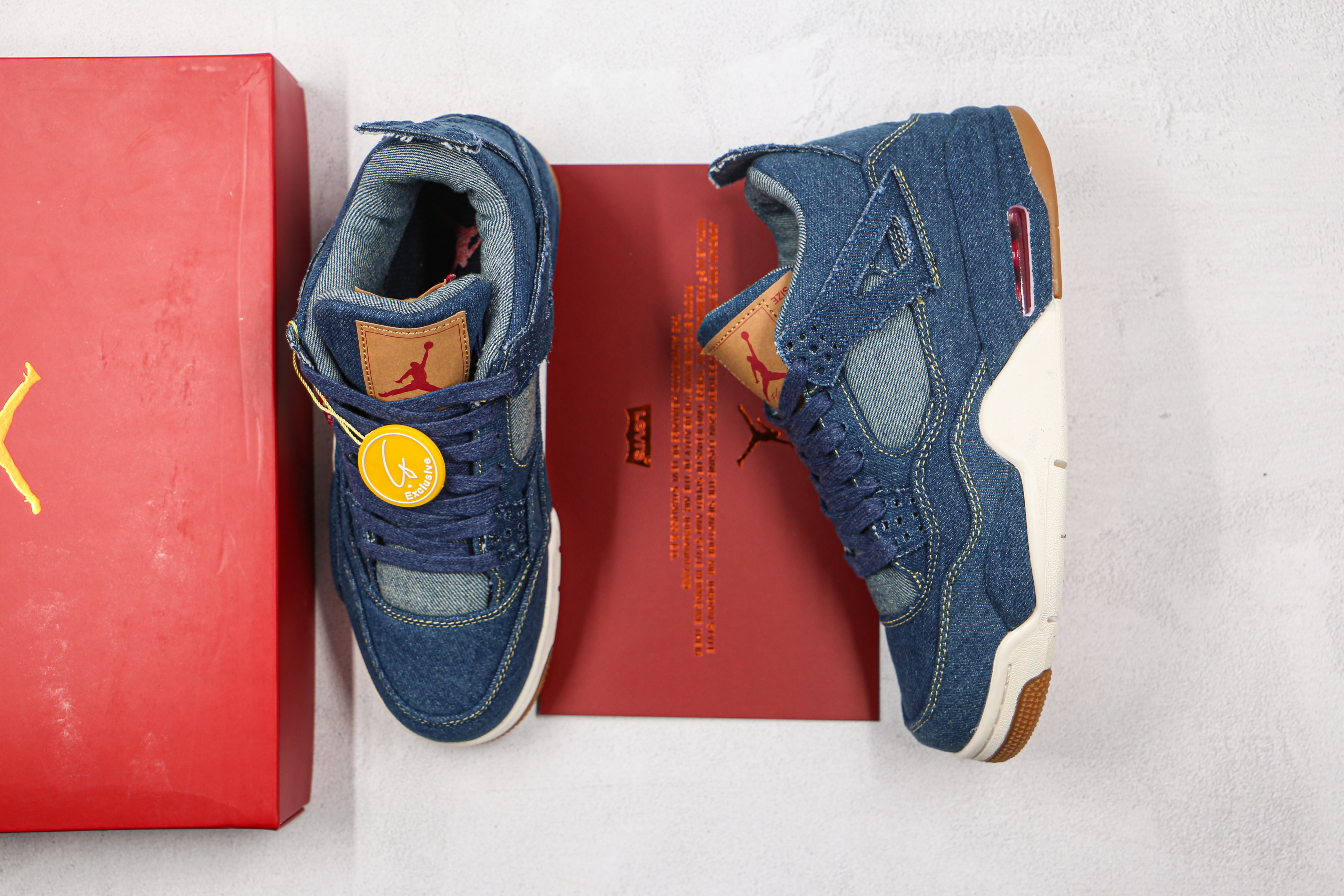 Levi’s x Air Jordan 4 Levi's Blue
