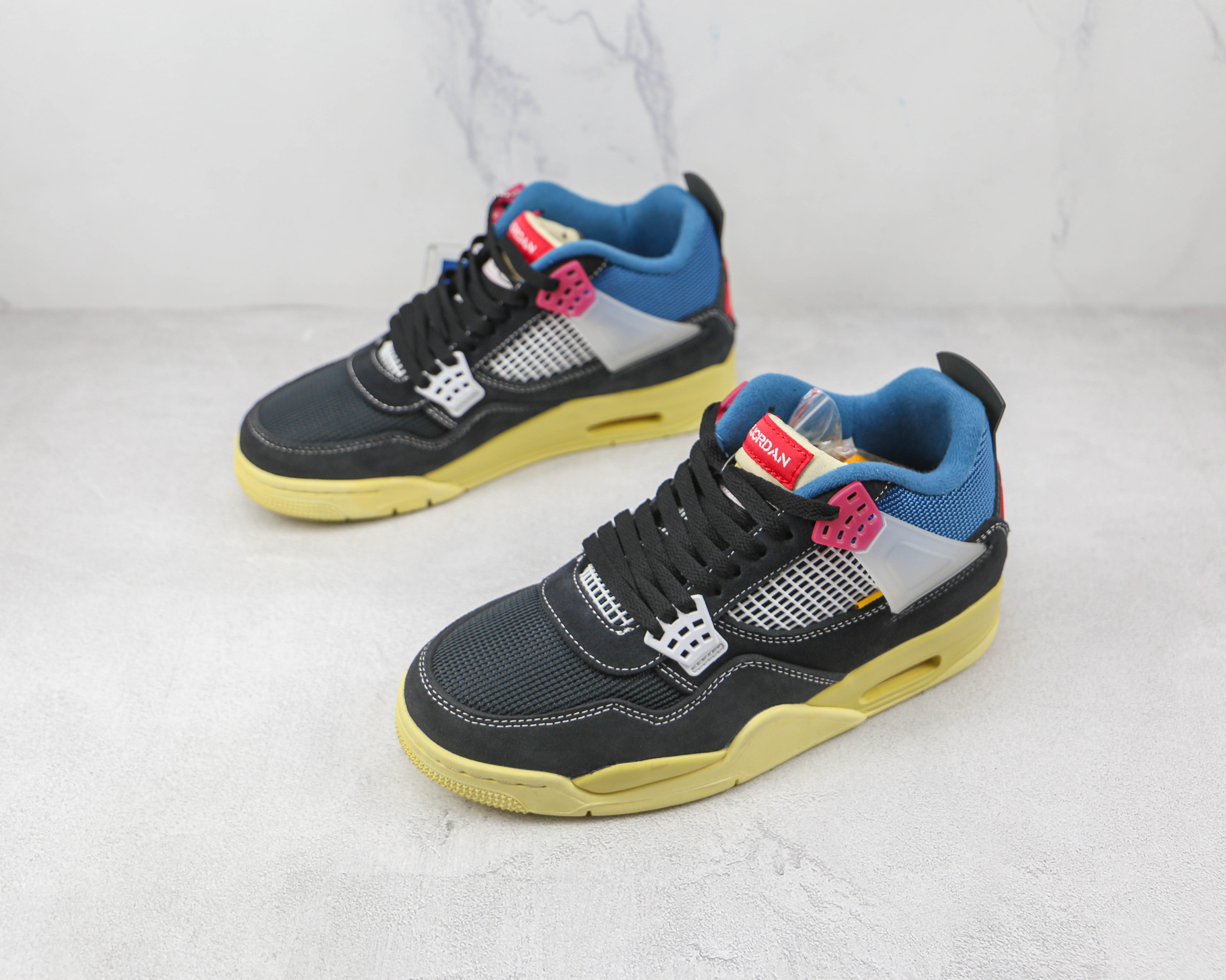 Union LA x Air Jordan 4 Retro SP Off Noir Black