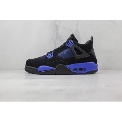 Air Jordan 4 Retro Black Blue 01