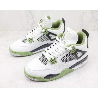 Air Jordan 4 WMNS “Oil Green”Seafoam (W) 02