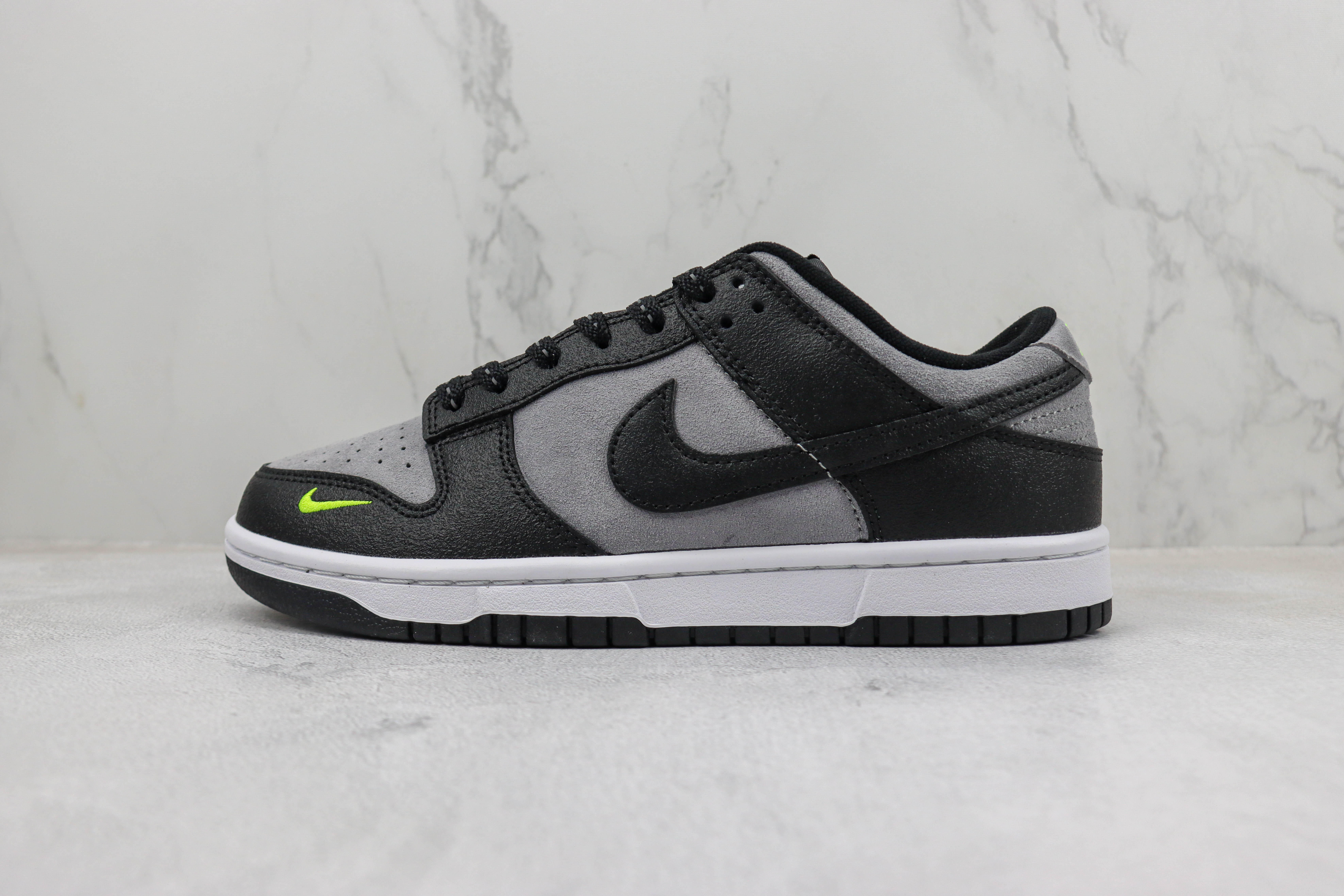 Nike Dunk Low Black Gray Green
