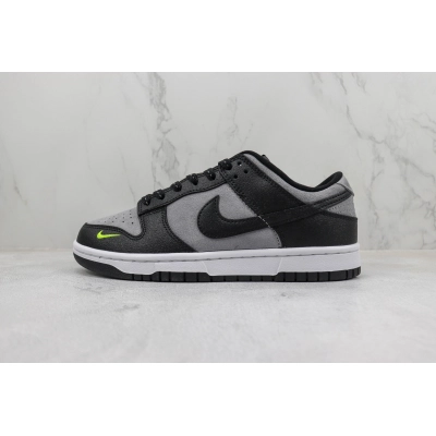 Nike Dunk Low Black Gray Green 01