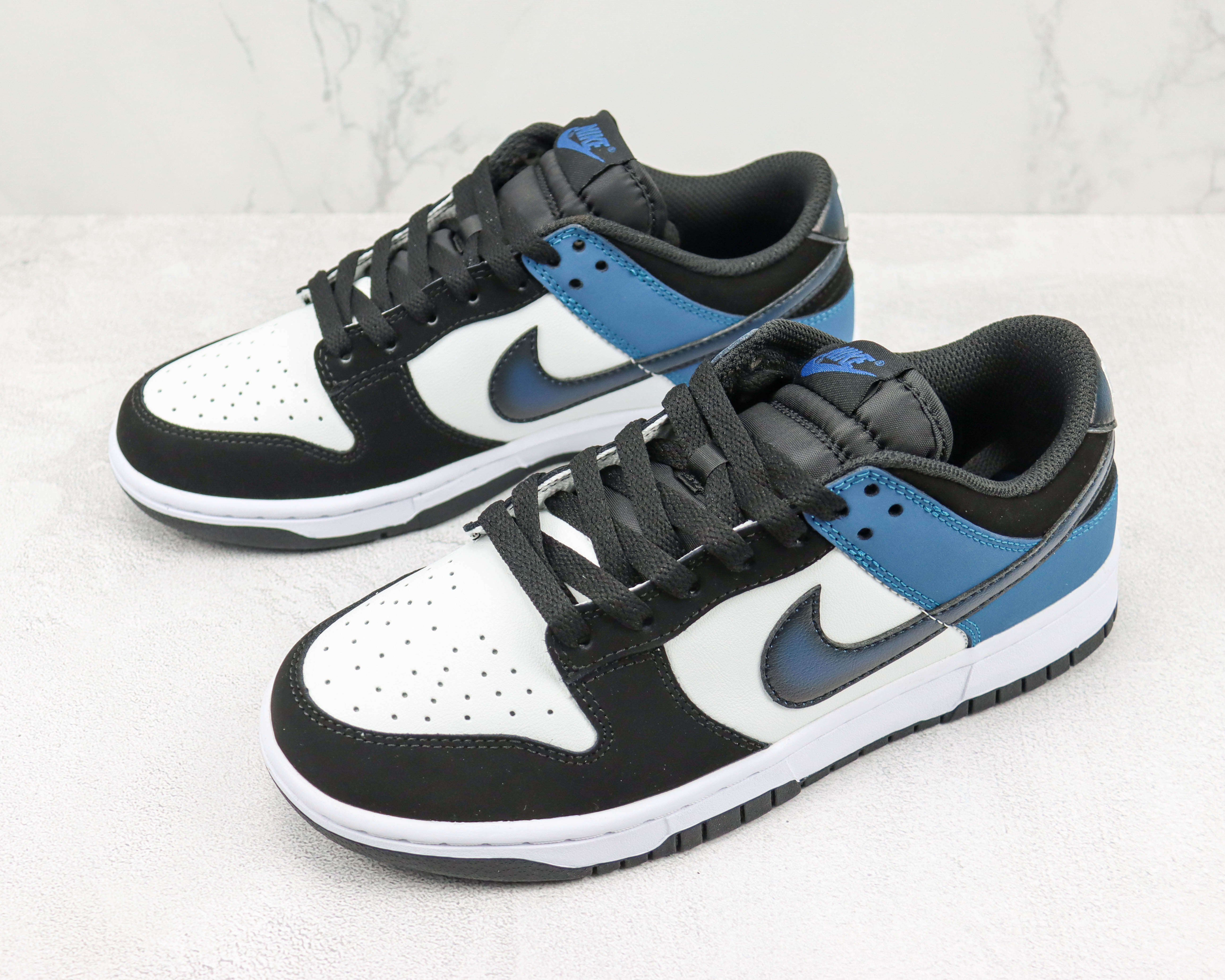 Nike Dunk Low “Industrial Blue”Black from Blue