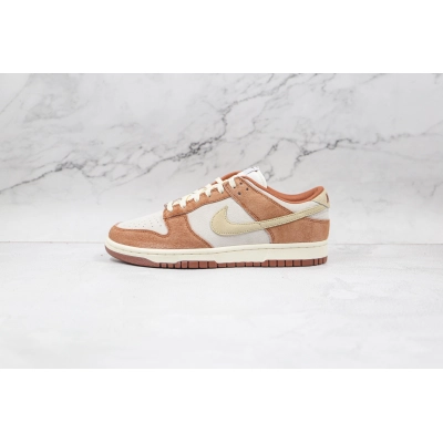 Nike Dunk Low White Brown 01