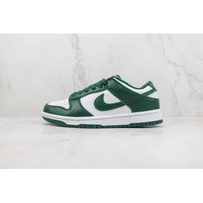 Nike Dunk Low White Green 01