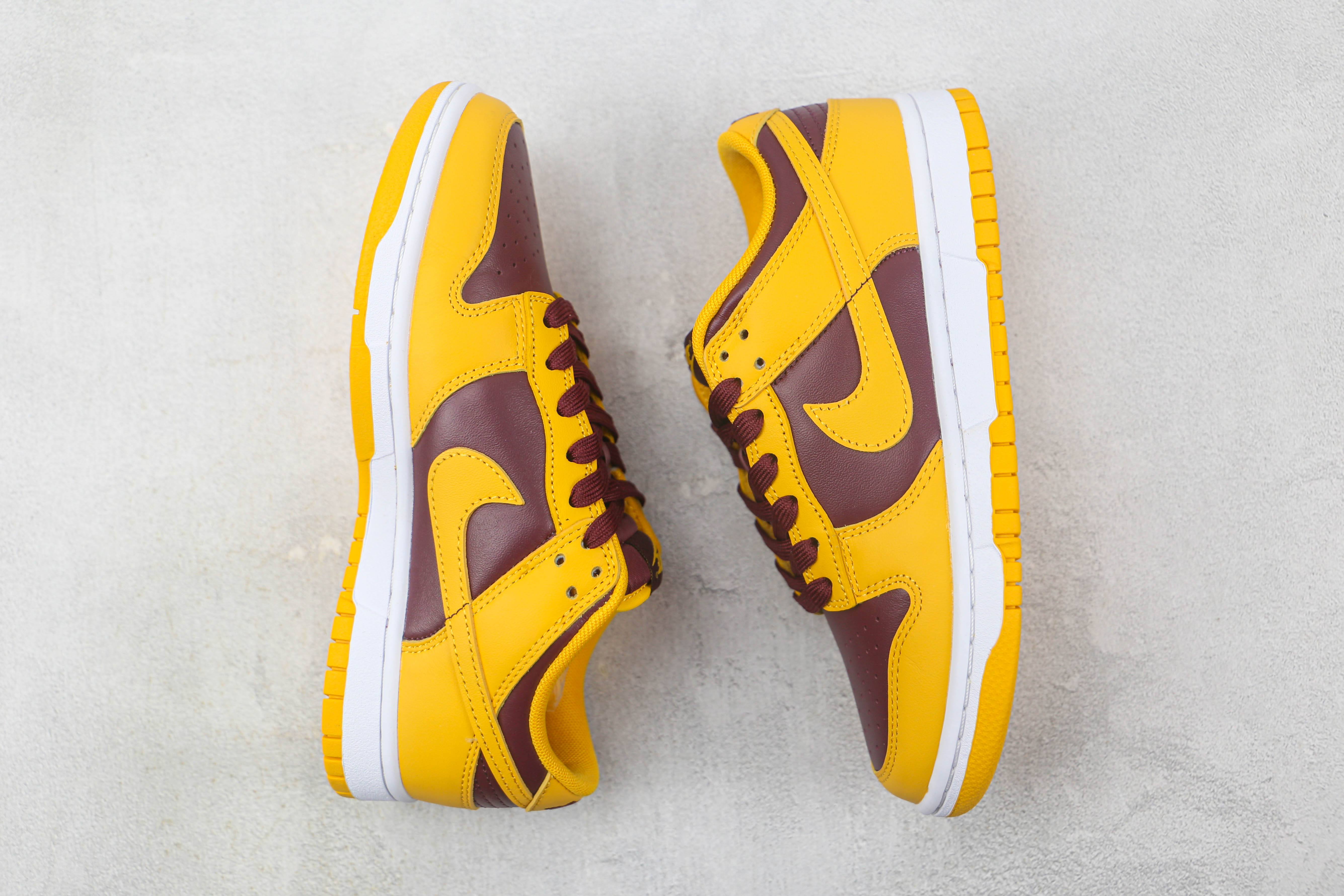 Nike Dunk Low Yellow Wine