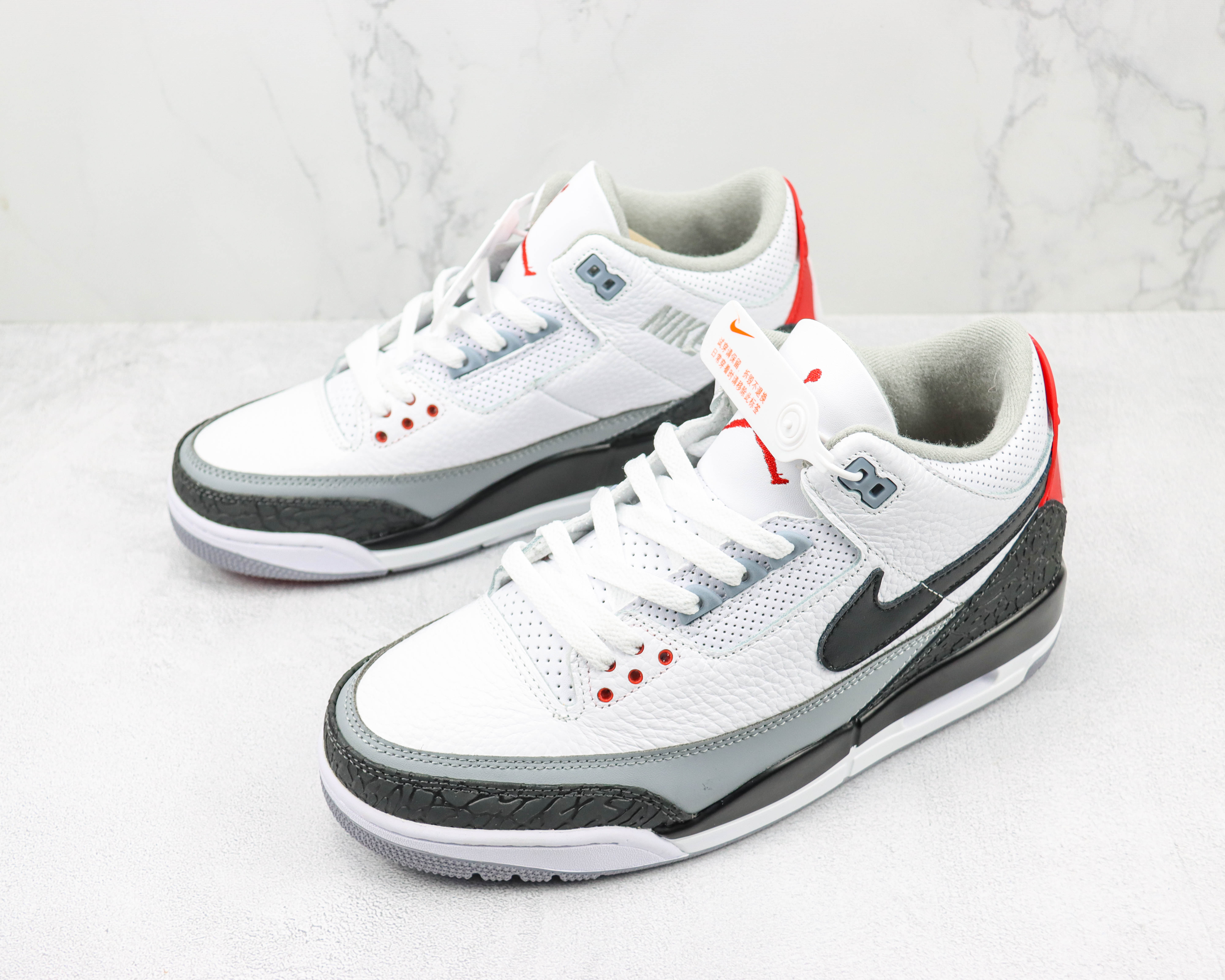 Air Jordan 3 “Tinker” White Manuscript