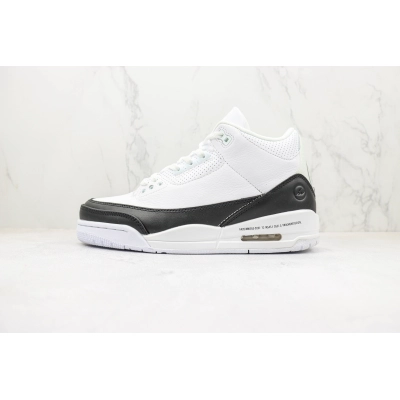 Fragment Design x Air Jordan 3 Black White 01