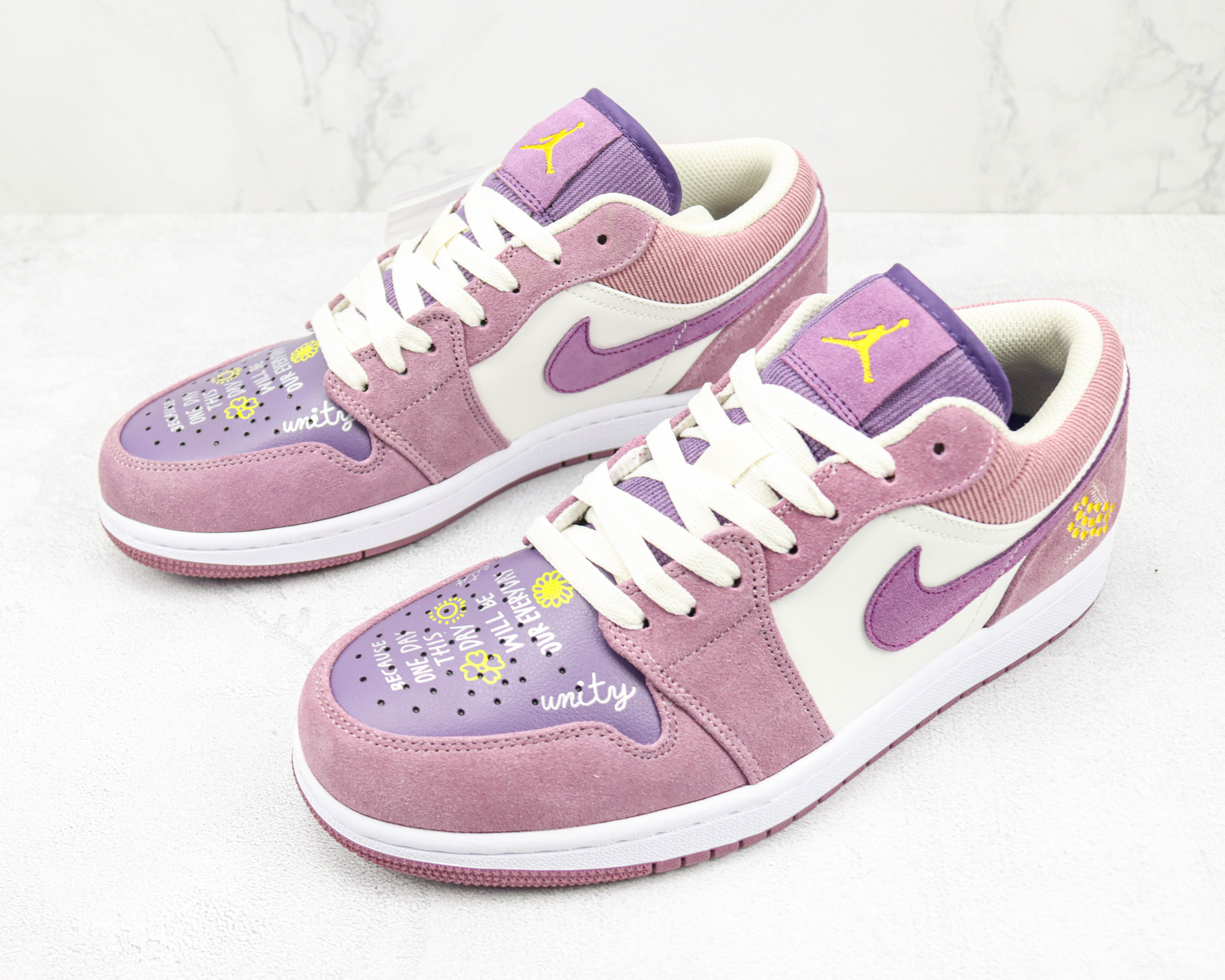 Air Jordan 1 Low “International Women's Day”Retro purple