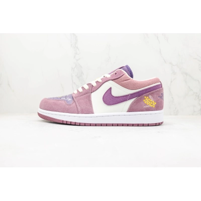 Air Jordan 1 Low “International Women's Day”Retro purple 01