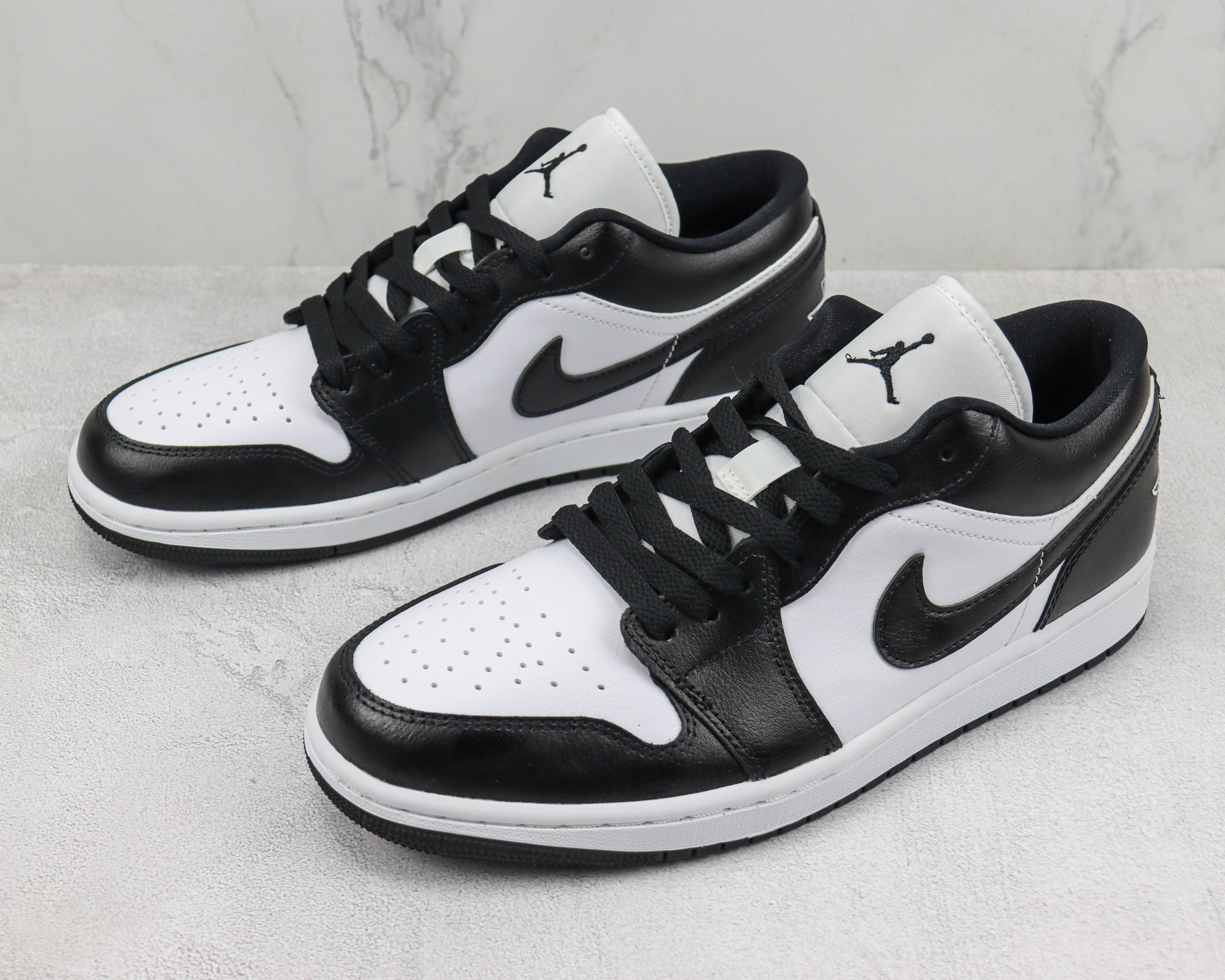 Air Jordan 1 Low Black And White