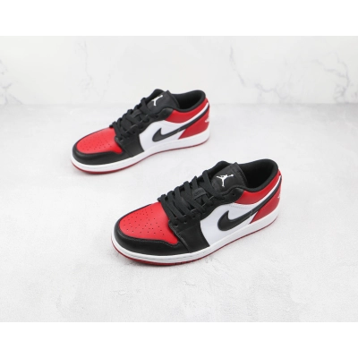 Air Jordan 1 Low Bred Toe 02