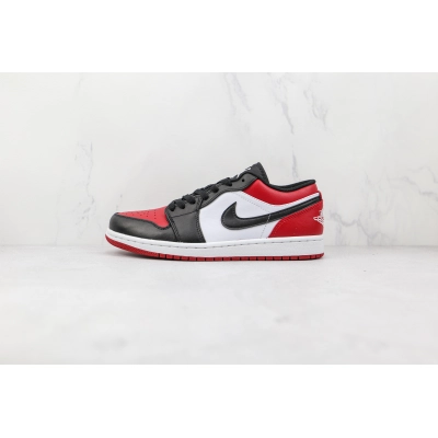 Air Jordan 1 Low Bred Toe 01