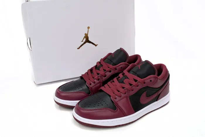 Air Jordan aj1 Low Retro Black Red
