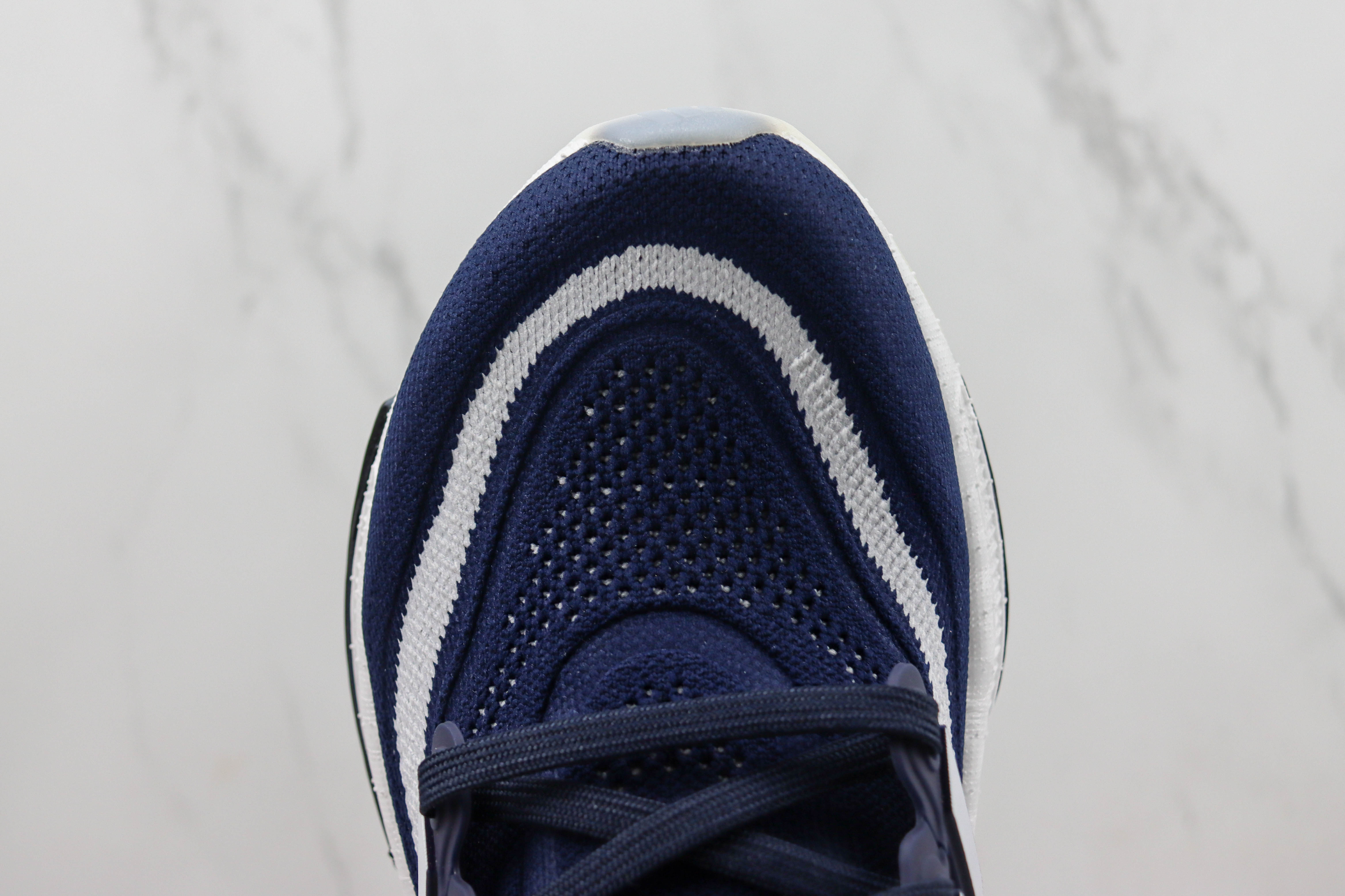 Adidas Ultra Boost 2023 LIGHT Black And White Blue and white bars