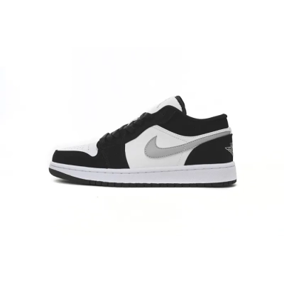 Air Jordan 1 Low Black and White Gray 01