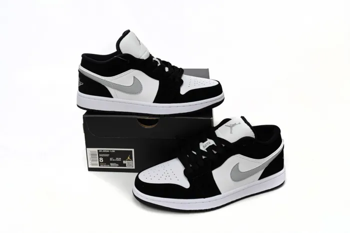 Air Jordan 1 Low Black and White Gray