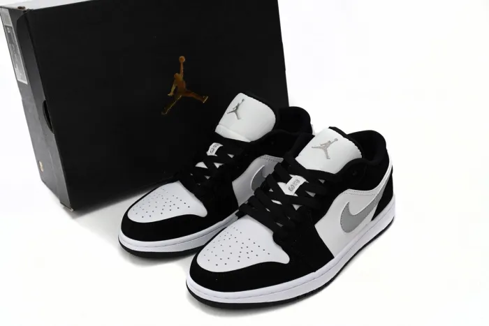 Air Jordan 1 Low Black and White Gray